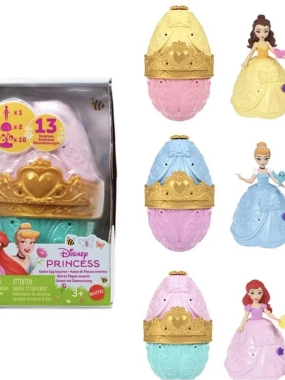 NIB Surprise Egg Toy - Disney Princess (identified as Belle)